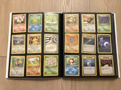 240+ Pokemon Cards in Binder including Holos and Rares Vintage e series - Image 5
