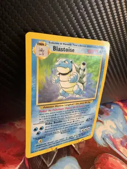 1999 Pokemon Blastoise 2/102 Holo Base Set Spanish WOTC MP - Image 4