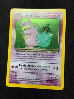 Pokemon Dark Slowbro 8/110 Holo Legendary Collection 2002 Copy 2 NM - Image 2