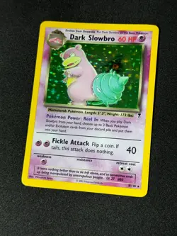 Pokemon Dark Slowbro 8/110 Holo Legendary Collection 2002 Copy 2 NM - Image 3