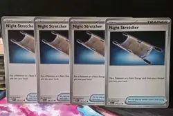 4 x Night Stretcher 196/217 - Ascended Heroes - Playset - Pokemon TCG - Image 1
