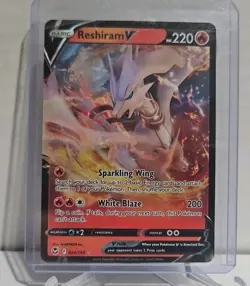 Pokemon Reshiram V Sword & Shield: Silver Tempest 024 Ultra Rare​​ - Image 2