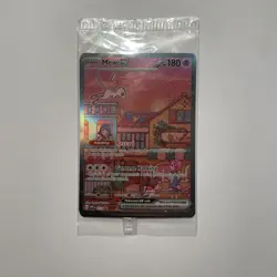 Pokemon TCG Mew EX 053 Scarlet & Violet Promo Holo Sealed Pristine Condition - Image 1