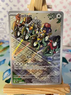 Cyclizar 215/182 | Pokemon Paradox Rift | Illustration Rare - Image 1