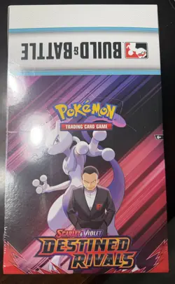 Pokemon Scarlet & Violet Destined Rivals Build & Battle Display - Factory Sealed - Image 1