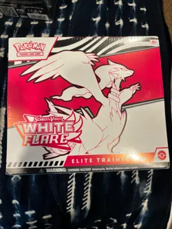 White Flare Elite Trainer Box Factory Sealed ETB Pokemon TCG Scarlet & Violet - Image 1