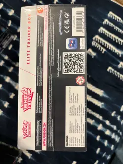 White Flare Elite Trainer Box Factory Sealed ETB Pokemon TCG Scarlet & Violet - Image 5