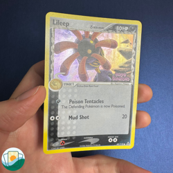 2006 Pokemon EX Holon Phantoms | Lileep | Reverse Holo | Stamped | #68/110 - Image 3