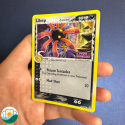 2006 Pokemon EX Holon Phantoms | Lileep | Reverse Holo | Stamped | #68/110 - Image 4