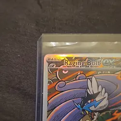 Pokemon Raging Bolt ex Sv: Prismatic Evolutions Illustration Rare Holo 240 HP 1… - Image 2