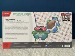 Pokemon Scarlet & Violet 151 Blooming Waters Premium Collection Box Sealed - Image 2