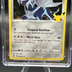 Pokemon TCG Dialga Celebrations 020/025 Holo Rare - Graded CGC 10 - Image 4