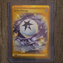 Pokemon Spiky Energy 190/159 Sv09: Journey Together Hyper Rare Foil - Image 1