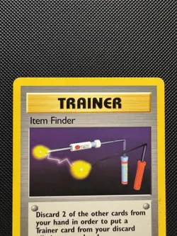 Pokemon TCG Item Finder 74/102 Base Set Rare LP 1999 WoTC Unlimited - Image 3