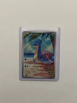 Pokemon TCG Misty's Lapras Destined Rivals 194/182 Illustration Rare - Image 1
