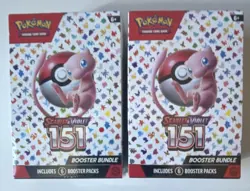 Pokemon Scarlet & Violet 151 Booster Bundle Box 2 Boxes English - Image 1