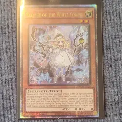 Yu-Gi-Oh! Elzette of the White Forest Quarter Century Secret Rare 1st Ed - Image 1