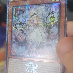 Yu-Gi-Oh! Elzette of the White Forest Quarter Century Secret Rare 1st Ed - Image 3