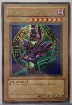 Yu-Gi-Oh! TCG Dark Magician LOB-005 Ultra Rare Lightly Played - Image 1
