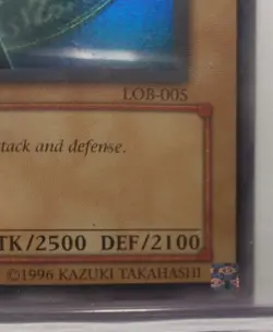 Yu-Gi-Oh! TCG Dark Magician LOB-005 Ultra Rare Lightly Played - Image 5