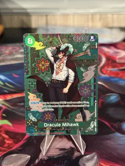 2026 One Piece OP14/EB04 Dracula Milhawk SP Alt Art OP12-030 SR Azure Seas - Image 1