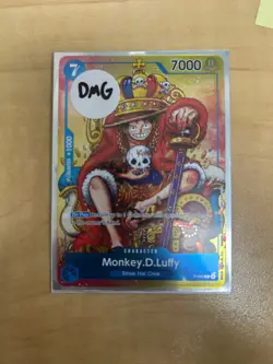 2022-24 ONE PIECE PROMO FOIL DREAMHACK DALLAS #P043 MONKEY.D.LUFFY DMG - Image 1