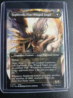 Magic the Gathering MTG Sephiroth, Fabled SOLDIER Mythic Borderless Card M 0317 - Image 2
