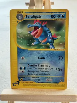 Pokemon Nintendo 2002 Card Lot Totodile Croconaw Feraligatr Professor Elm - Image 5