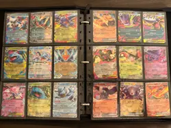 Pokemon Card Binder Lot EX’s/mega - holos reverse holos - common trainers energy - Image 3
