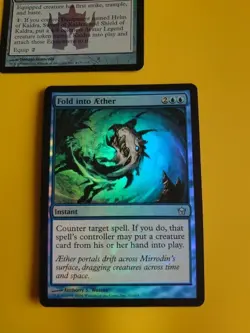MTG Card. fifth dawn foil x2 Fold into Aether & Helm of Kaldra - Image 3