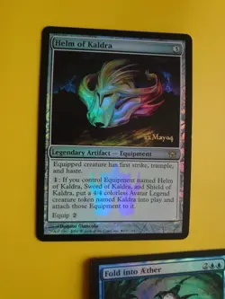 MTG Card. fifth dawn foil x2 Fold into Aether & Helm of Kaldra - Image 4