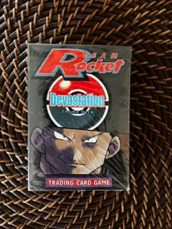 Pokemon Team Rocket Devastation Theme Deck Cards Factory Sealed - Image 1