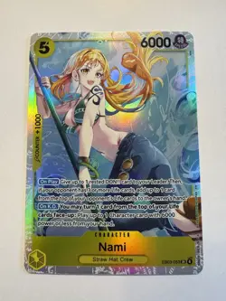 Nami EB03-053 SR (Special Foil) – One Piece Card Game – Extra Booster 03 – NM - Image 1