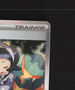 Poppy 227/197 Obsidian Flames Full Art SIR Rare Holo Pokemon Card LP - Image 4