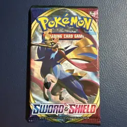 Pokemon Sword and Shield Base Booster Pack TCG 10 Cards Factory Sealed Unweighed - Image 3