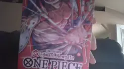 One Piece Card Game ST-15 Edward Newgate Red Starter Deck SEALED Bandai - Image 1