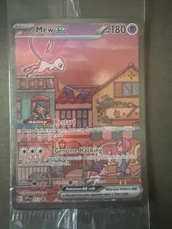 Both Mew ex and Mewtwo promo cards 151 052 and 053 full art - Image 2