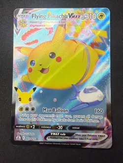 Flying Pikachu VMAX 007/025 | Holo Illustration Pokemon Card | NM - Image 1