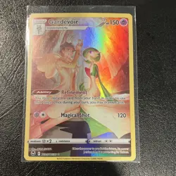 Pokemon TCG Gardevoir TG05/TG30 Full Art Holo Ultra Rare Silver Tempest Card - Image 1