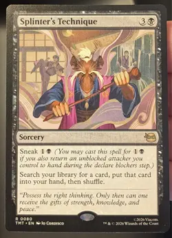 Magic the Gathering-Teenage Mutant Ninja Turtles Splinter's Technique R0080 - Image 1