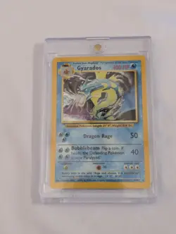 Pokemon Card Gyarados #6/102 Base Set Holo Rare Stage 1 - Image 1