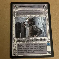 Major Palo Torshan - Star Wars CCG card Special Edition - Image 1