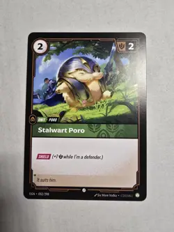 Riftbound Stalwart Poro card 052/298 League of Legends - Image 1