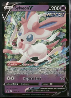 Sylveon V Promo SWSH: Sword & Shield Promo Cards SWSH202 NM - Image 1