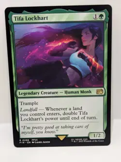 Tifa Lockhart - Final Fantasy - Rare - Legendary Creature - Regular - FIN 206 - Image 1