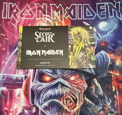 Magic The Gathering Secret Lair x Iron Maiden: Album Art - Foil Edition Sealed - Image 1