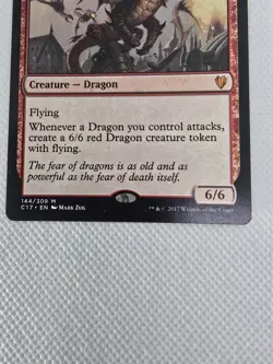 Wizards Utvara Hellkite Commander 2017 Creature Red Mythic Dragon 6/6 Regular - Image 4