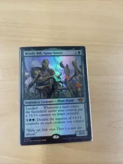 MTG Magic the Gathering FOIL Bristly Bill, Spine Sower Extended OTJ! - Image 1