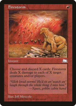 Firestorm (MP) Weatherlight WTH Magic MTG - Image 1