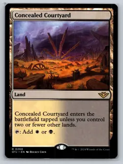 Concealed Courtyard Outlaws of Thunder Junction Regular - Image 1